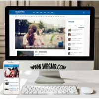 （手机数据同步）蓝白色博客新闻通用文章